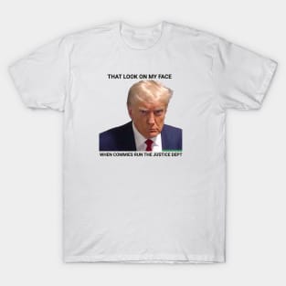 trump mug shot meme design T-Shirt